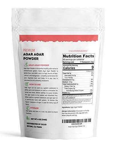 Agar Agar Powder 4oz (114g)