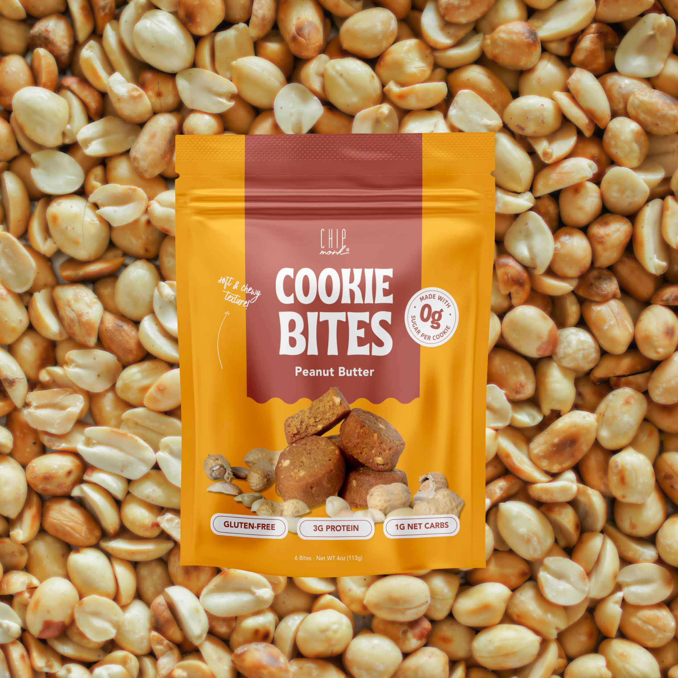 Peanut Butter Keto Cookie Bites 4oz