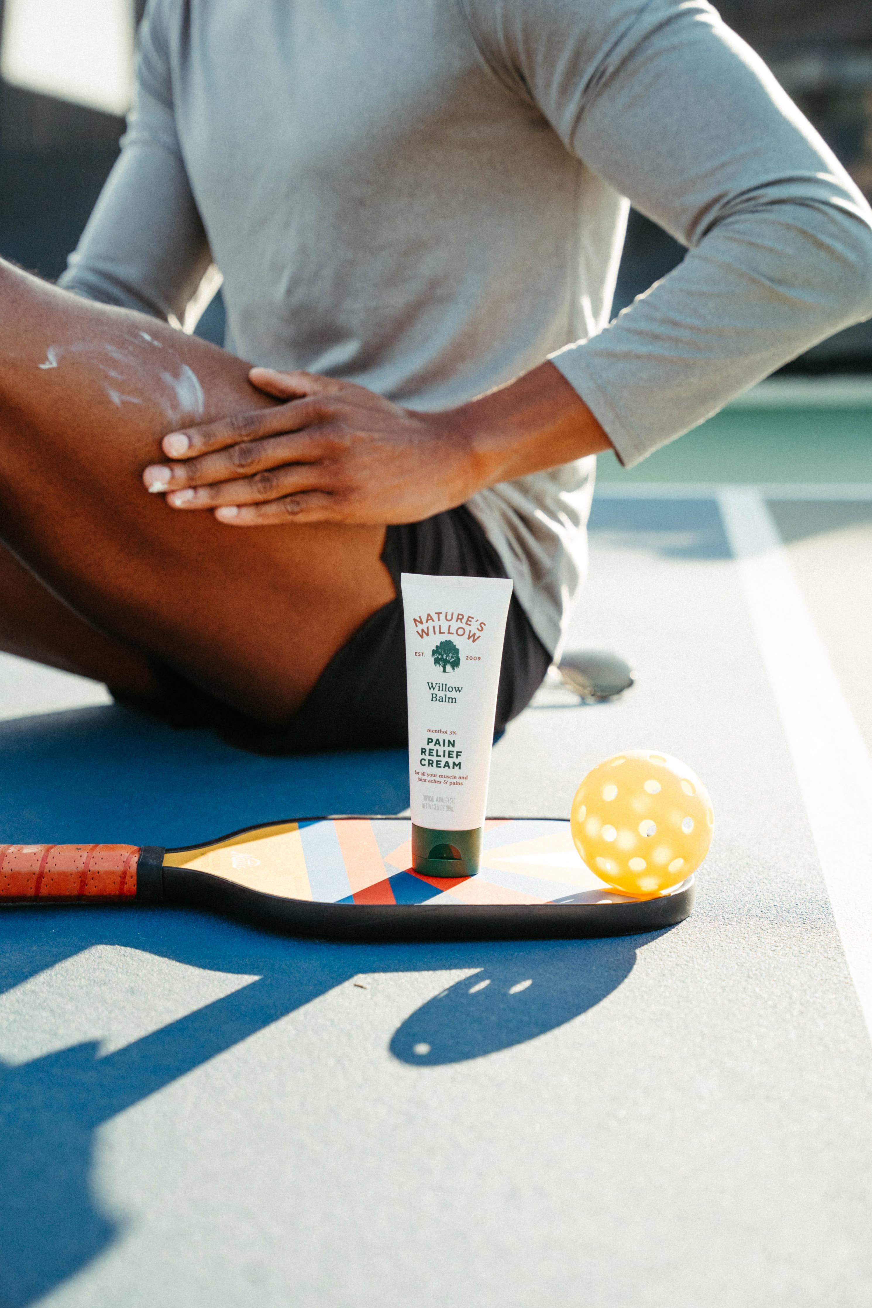 Nature's Willow Balm Natural Pain Relief Cream for Muscles & Joints 3.5 fl oz