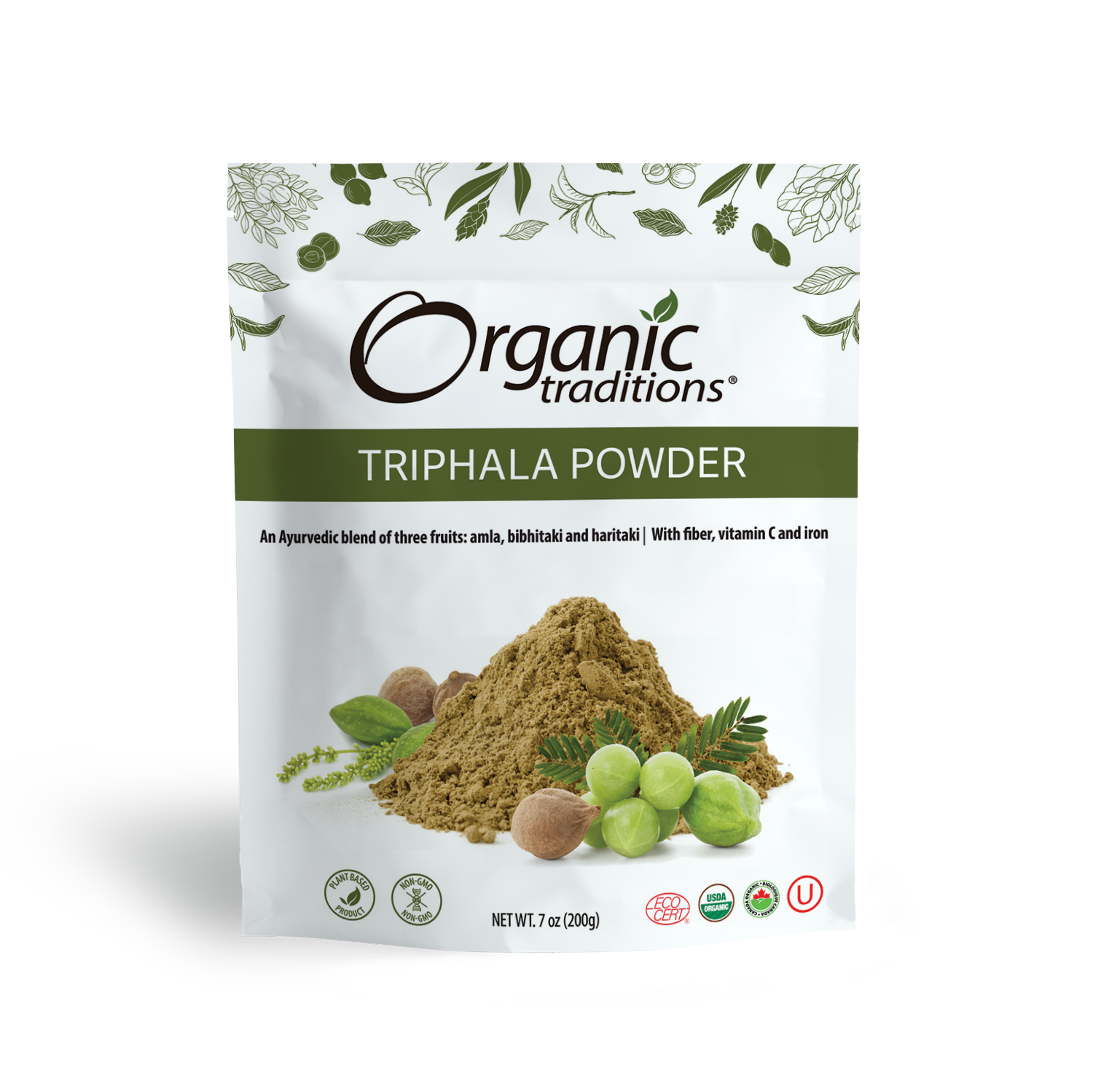 Organic Triphala Powder - 7 oz (200g)
