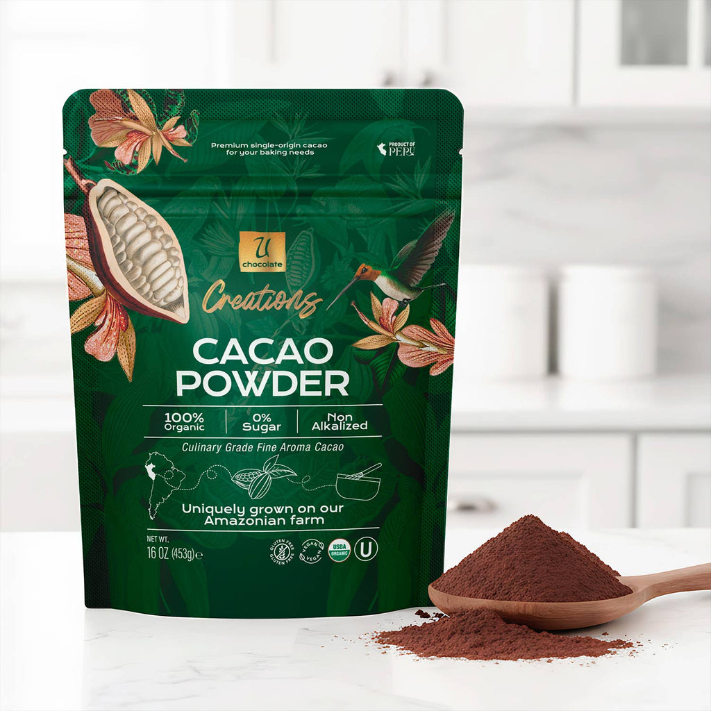 Organic Cacao Powder | Creations | 16 oz