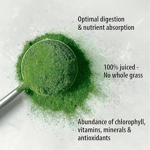 Organic Barley Grass Juice Powder :  5.3 oz (150g)