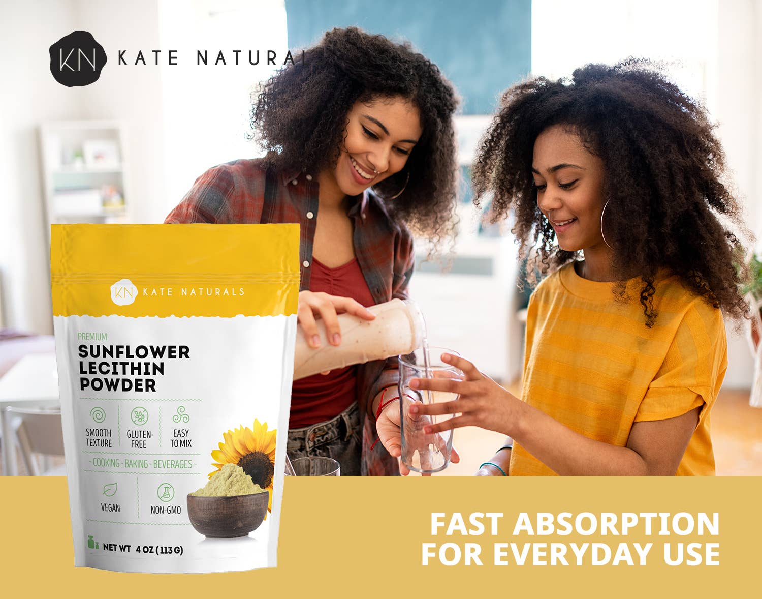 Sunflower Lecithin Powder 4oz (113g)