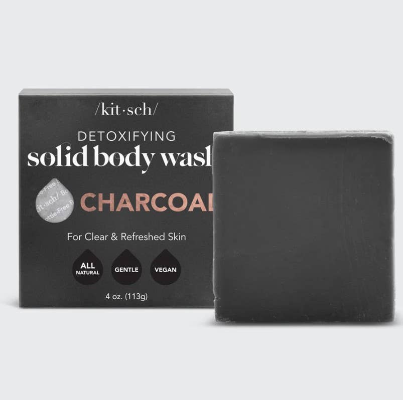 KITSCH Charcoal Detoxifying Solid Body Wash