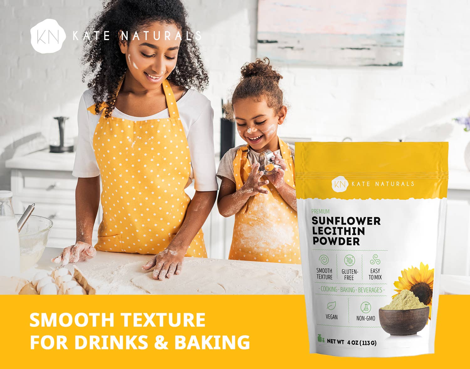 Sunflower Lecithin Powder 4oz (113g)