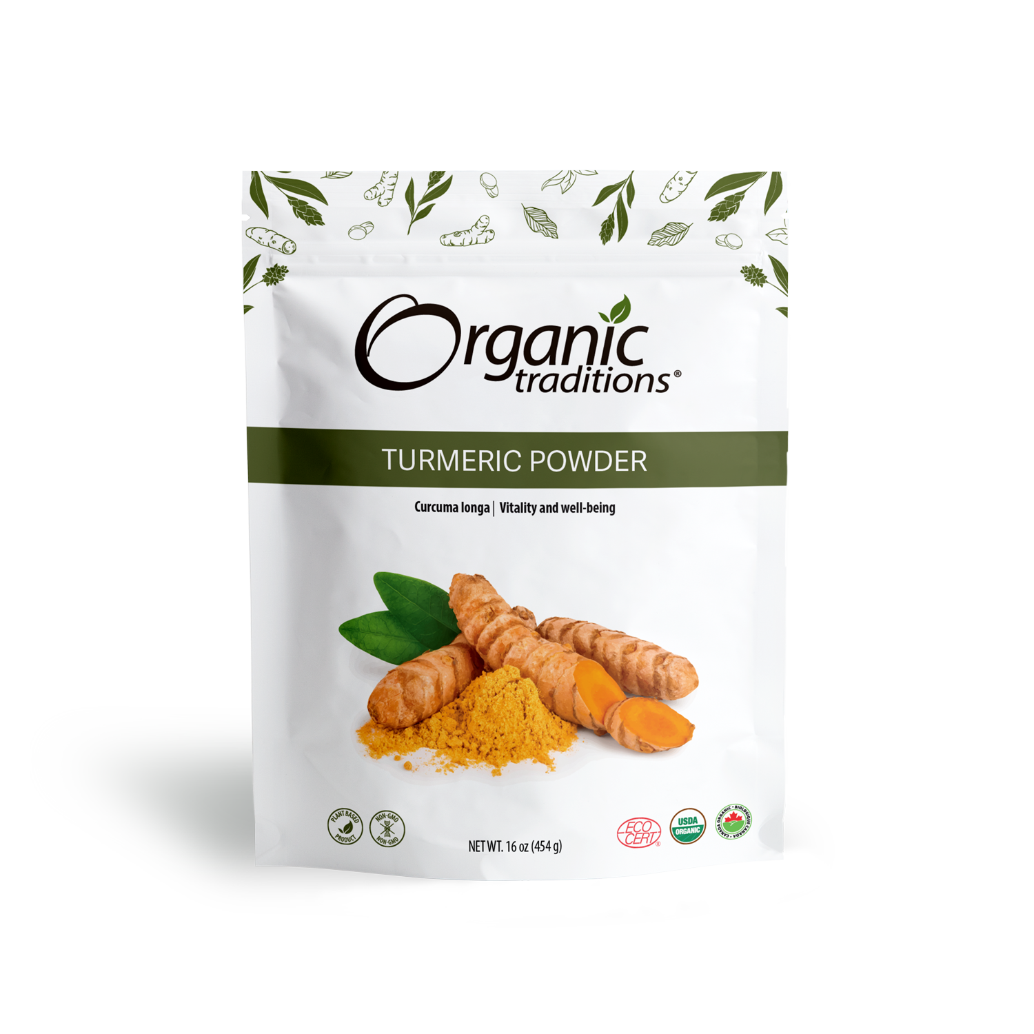 Organic Turmeric Powder: 16oz (454g)