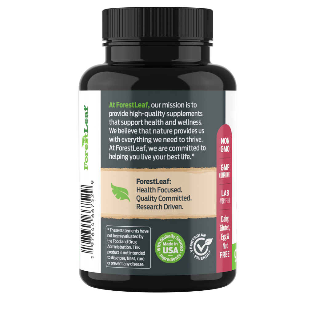 Magnesium Glycinate: 400mg - 90 Capsules