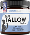Premium Grass Fed Beef Tallow Balm 5 oz Only 2 Ingredients Clean Skin Moisturizer