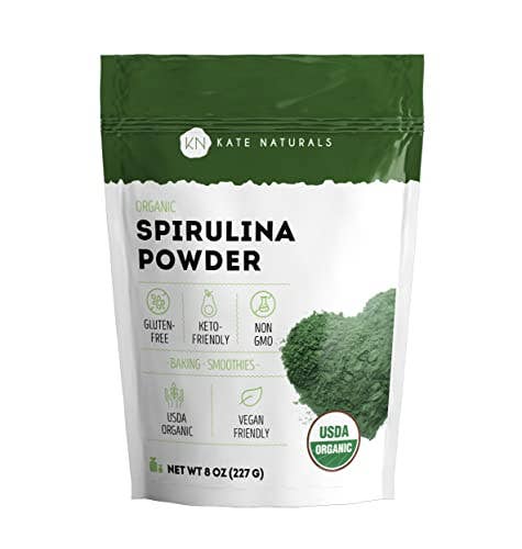 Organic Spirulina Powder 8oz (227g)