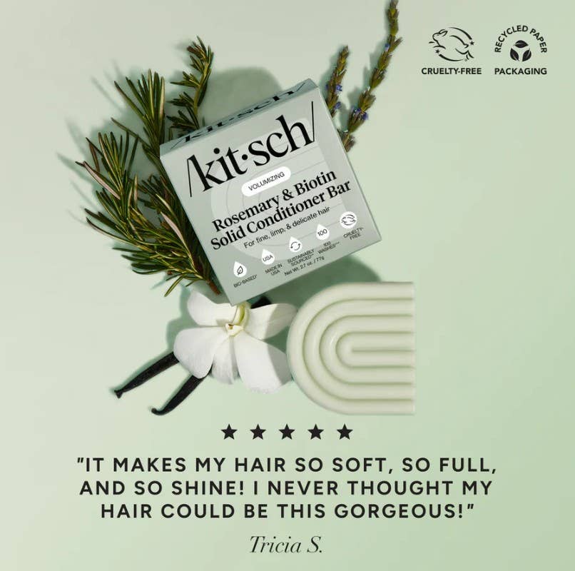 KITSCH 迷迭香生物素豐盈護髮皂