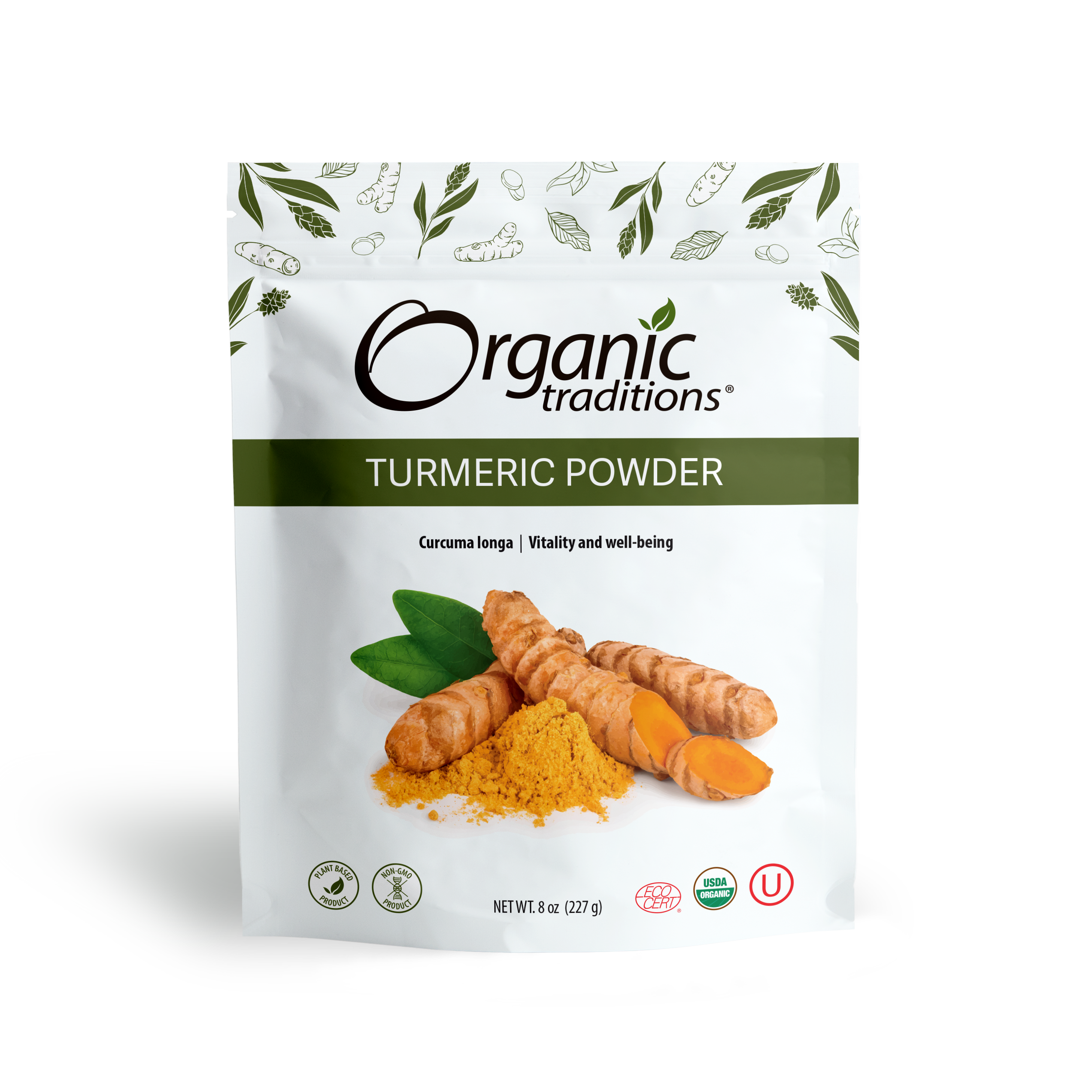 Organic Turmeric Powder: 16oz (454g)