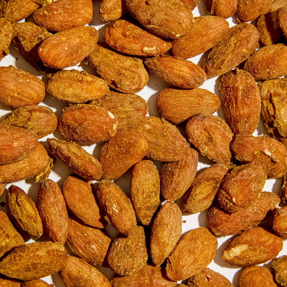 Turmeric + Sea Salt Almonds, 4oz Pantry Bag